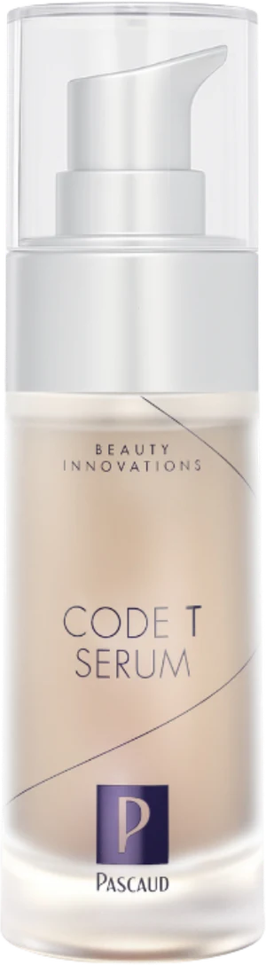 Pascaud Code T serum, zandkleurige flacon