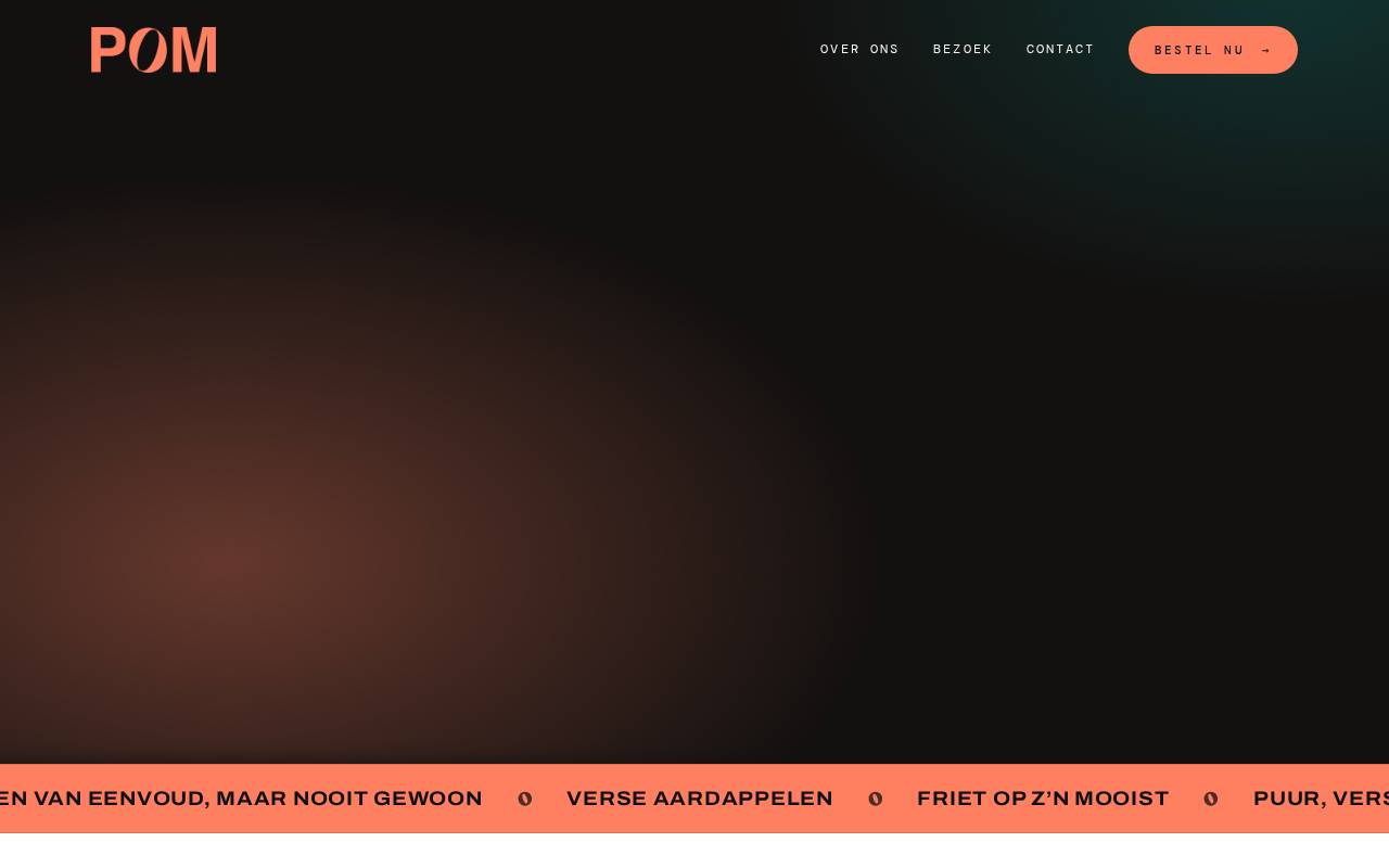 Herbouwde website van POM in Domburg