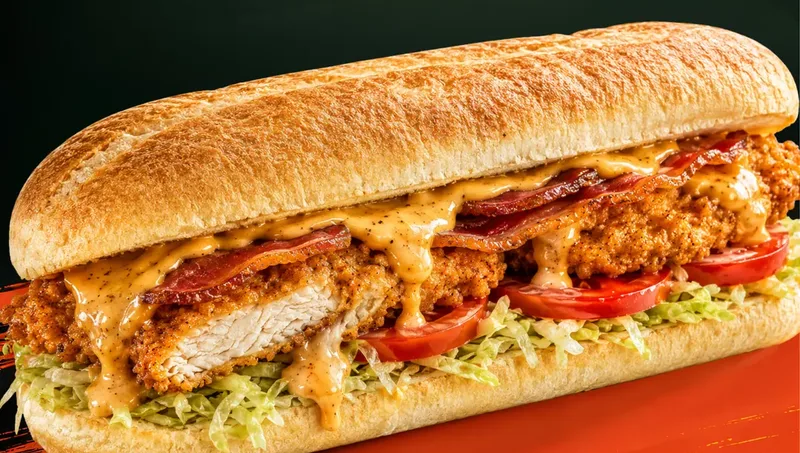 Crispy Chicken Torta broodje