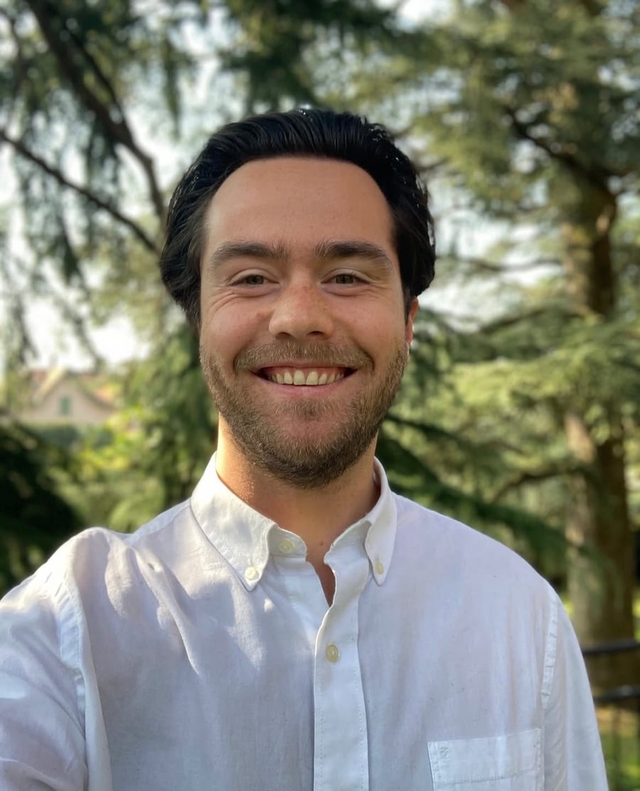 Portret van chiropractor Baptiste Mollemans