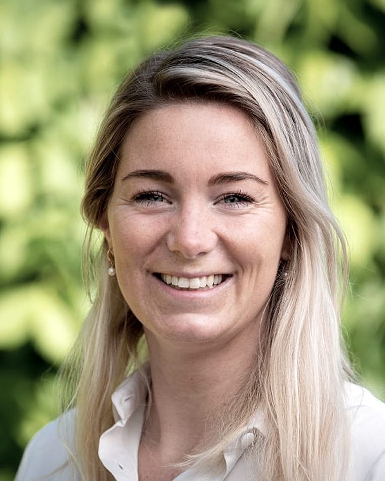Portret van Karen Timmers, chiropractor