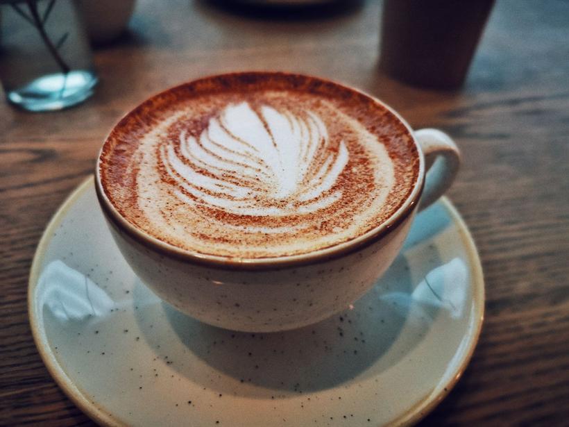 Cappuccino met melkschuim