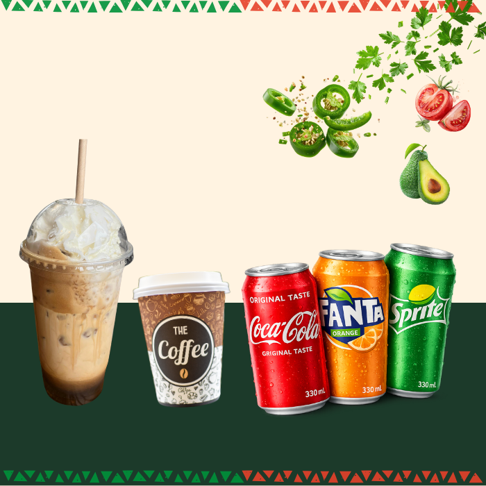 ChefyChef drinken: iced coffee, koffie en frisdrank
