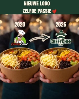 Instagram post: nieuwe logo, zelfde passie
